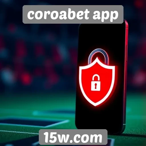 Análise de segurança no site Coroabet app