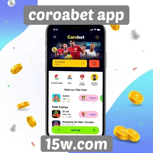Visão geral das funcionalidades do site coroabet app