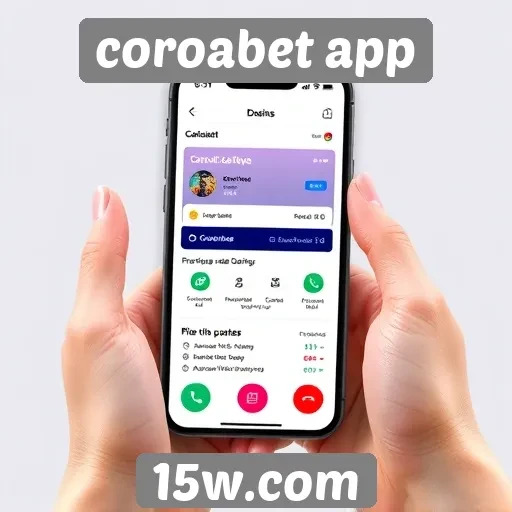 Interatividade e experiência do usuário no coroabet app